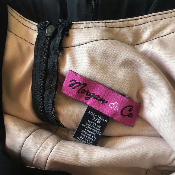 Morgan & Co. overlay high low dress - Picture 12 of 13